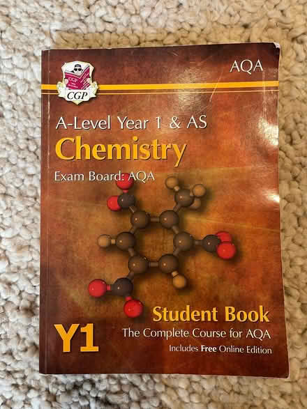 Photo of free AQA A level chemistry study books (Lower Bois HP5) #2