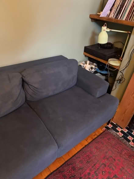 Photo of free Made blue 2 seater sofa (Sheffield S2) #4