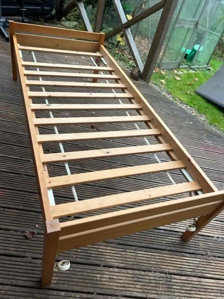 Photo of free Foldable 3/4 single bed (Colehill near Wimborne) #3