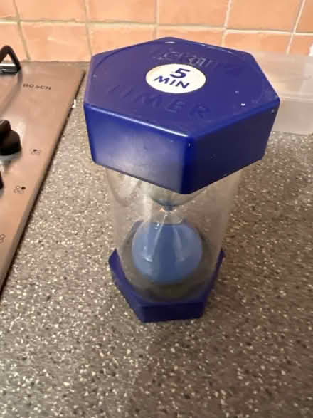 Photo of free Five minute sand timer (Panshanger AL7) #1
