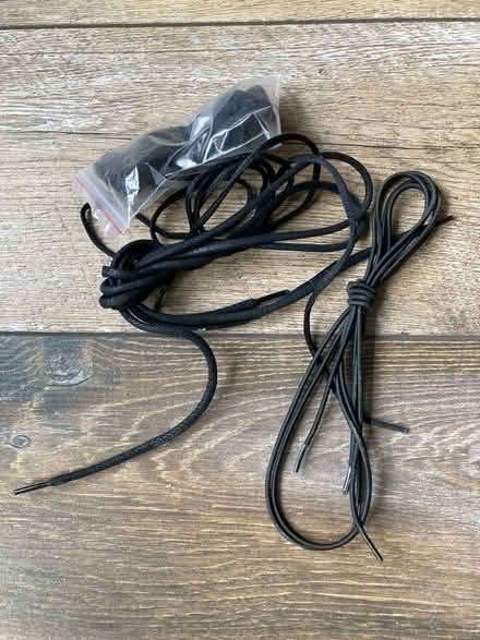 Photo of free Selection of black shoelaces (Beckenham BR3) #1