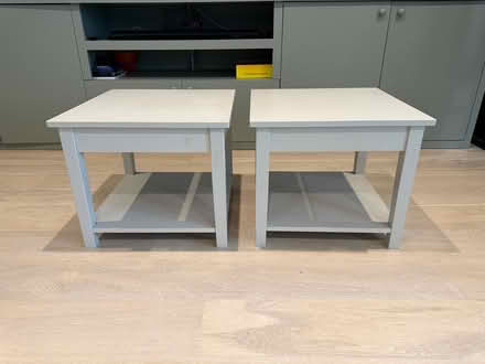 Photo of free Painted wood side tables (Balham SW12) #1