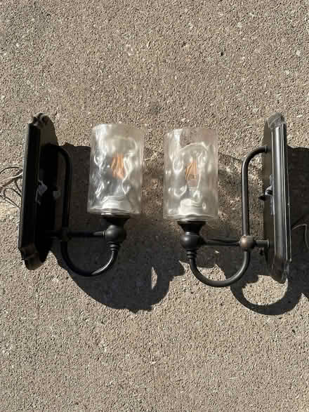 Photo of free Antique bronze Wall light fixtures (Unincorporated north Wheaton) #4