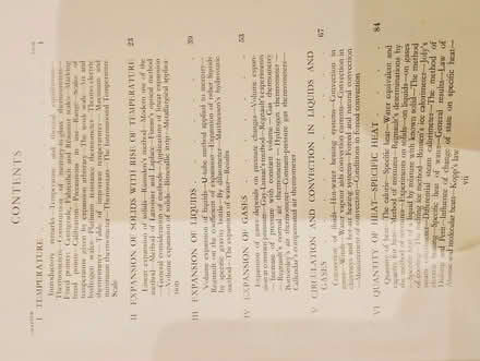 Photo of free A University Textbook of Physics Vol 3 Heat (Top Amersham HP6) #3