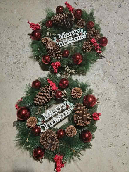 Photo of free Two wreaths (Burton, Mi) #1