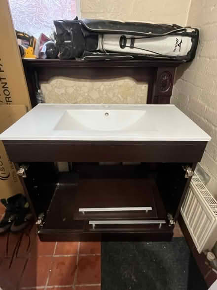 Photo of free Bathroom sink and built in cabinet (BB3) #1