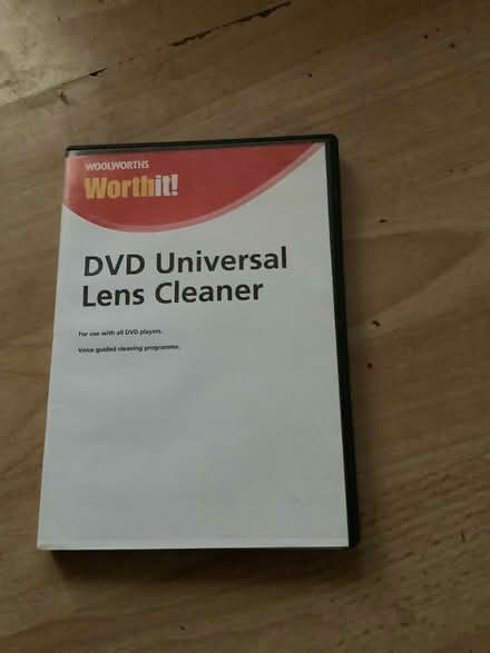Photo of free Universal DVD lens cleaner disc (Brampton S40) #2