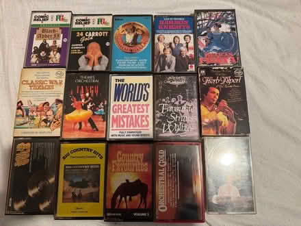 Photo of free Assortment of prerecorded cassettes (Denvilles Havant PO9) #1