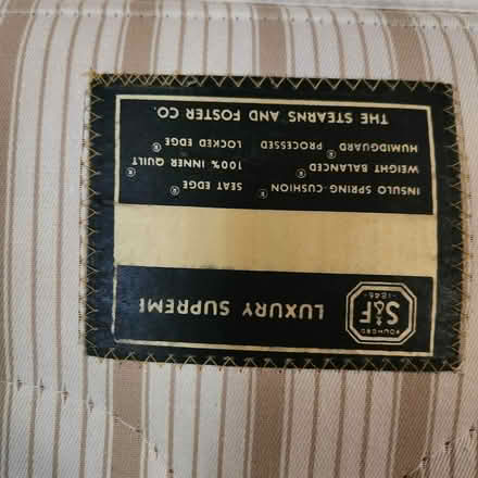 Photo of free Single Bed Mattress (Laurel) #3