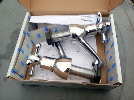 Photo of free Basin cross head pillar taps (Backworth NE27) #1