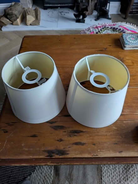 Photo of free X2 cream lampshades (West Worthing BN14) #1