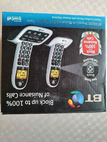 Photo of free BT4600 Nuisance Call Blocker Twin Handset Telephone System (Eastfield NE23) #1