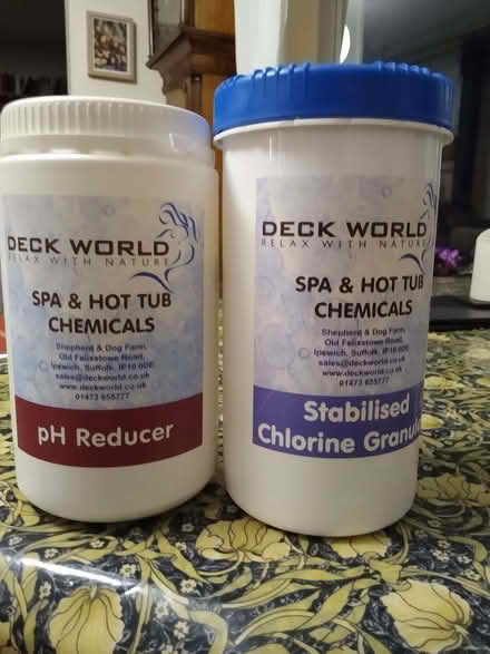 Photo of free Spa and hot tub chemicals (Halesworth IP19) #1