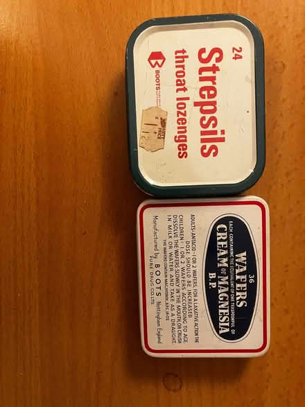 Photo of free Tins with Buttons and Thimbles (High Bentham LA2) #2