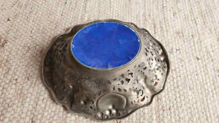 Photo of free Silver plated vintage fruit bowl (E12th ave S - 11229) #2