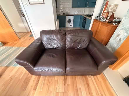 Photo of free 2 x Leather sofa (BT10) #2