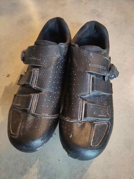 Photo of free Shimano SPD clip in bike shoes size 44 (Wallands Park BN7) #1