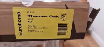 Photo of free B&Q laminate flooring new (Chipping Sodbury BS37) #2