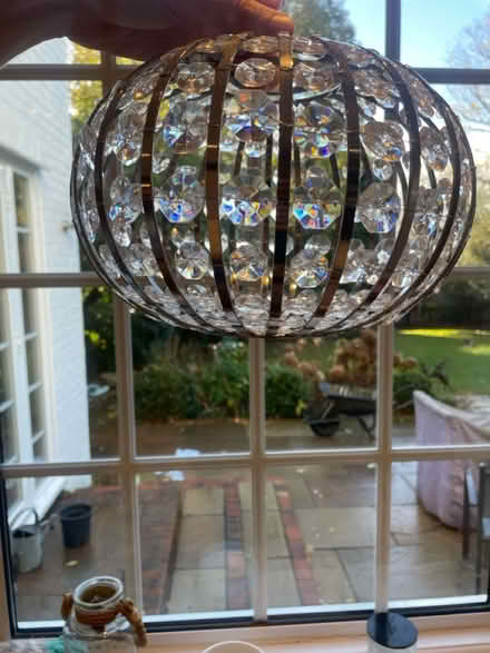 Photo of free Light shade, crystal effect (KT10 esher) #1