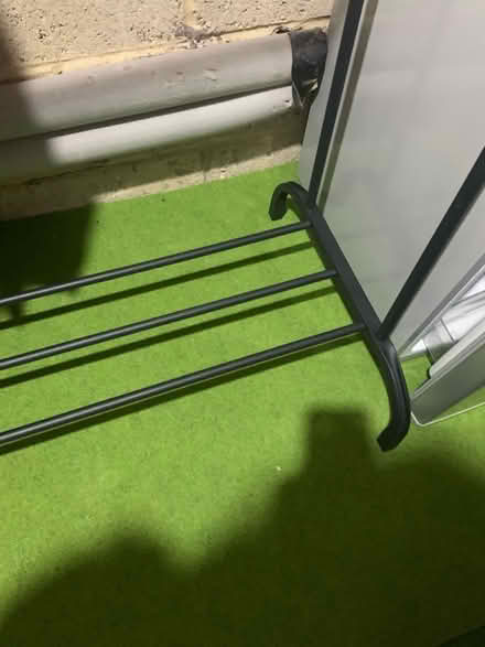 Photo of free Black metal clothes rail (Christchurch) #2