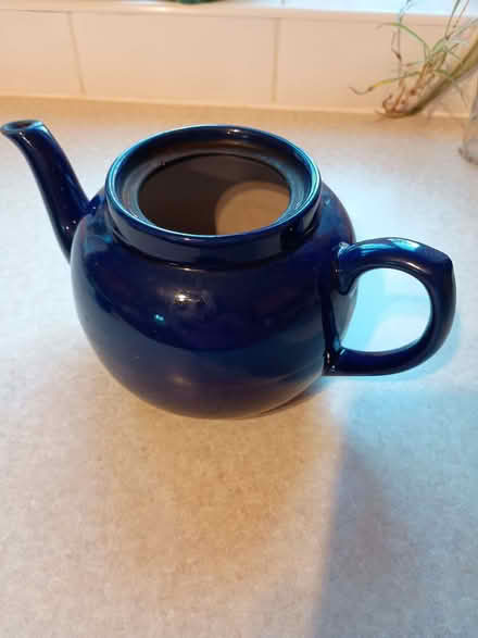 Photo of free Blue teapot (without lid) (Bromham MK43) #1