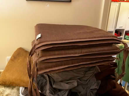 Photo of free 3 Brown Chair/Seat Cushions (High Bentham LA2) #2
