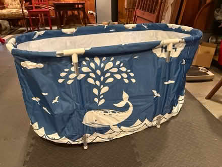 Photo of free Foldable/portable bathtub (Oradell, NJ) #1