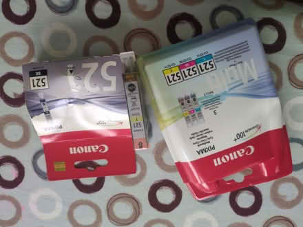 Photo of free Canon pixma 521 cartridges (Holt Park LS16) #1