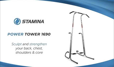 Photo of free Power Tower pull-up and dip station (Magnolia) #1