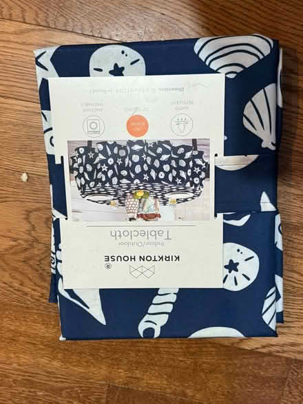 Photo of free Round nautical table cloth (Livonia) #1