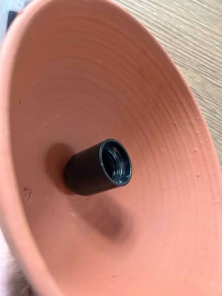 Photo of free Terracotta lamp shade (BS36) #3