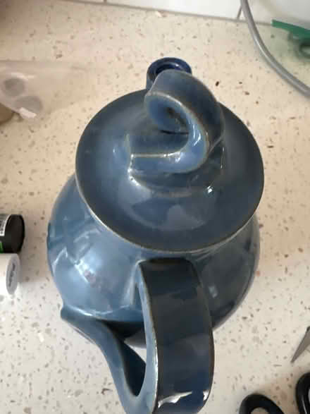 Photo of free Blue ceramic tea pot (Boxmoor, Hemel Hempstead) #2