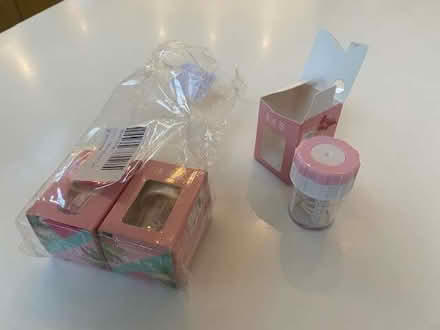 Photo of free Unused rigid contact lens cases x 3 (Thames Ditton KT7) #1