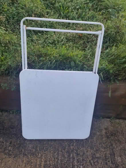 Photo of free Fold up metal table (Bexhill old town, TN40) #2