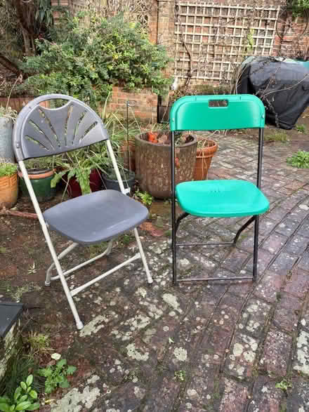 Photo of free Folding chairs (Southborough TN4) #1