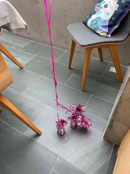 Photo of free 4 helium filled unicorn balloons with strings and weights (Canonbury N1) #3