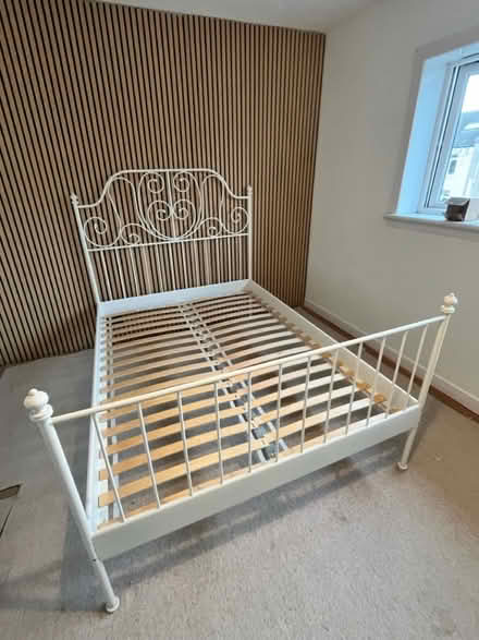 Photo of free Metal bed frame - Ikea (Rutherglen) #1