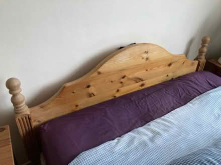 Photo of free Double bed headboard (Brentwood CM15) #1