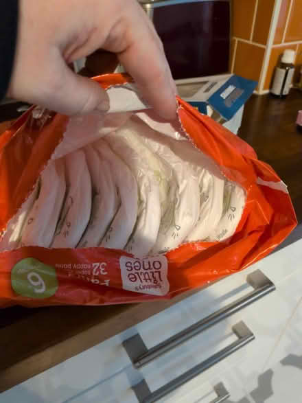 Photo of free Size 6 nappy pants (Honor oak) #2