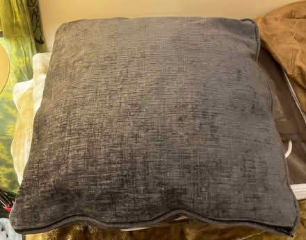 Photo of free 2 Grey cushions/couch pillows (High Bentham LA2) #1
