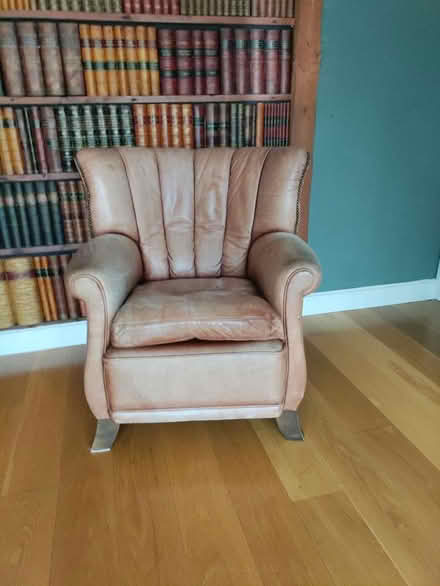 Photo of free Leather chair (South Dublin / Bray) #1