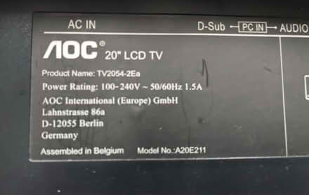 Photo of free 20inch tv with remote (Brentford TW8) #2