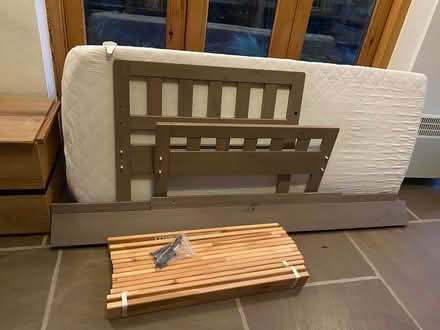 Photo of free Toddler bed and quilt (Sedbergh LA10) #1