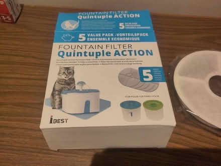 Photo of free Cat Water fountain filter x1 (Bexhill old town, TN40) #2