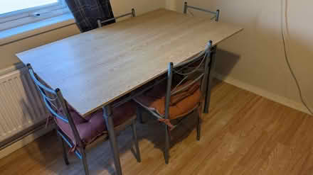 Photo of free Table and 4 chairs (BT16) #1