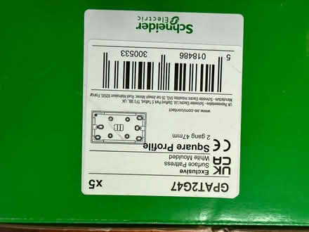 Photo of free 2 Gang Surface Pattress (Box 5, new) (Earlswood RH1) #2