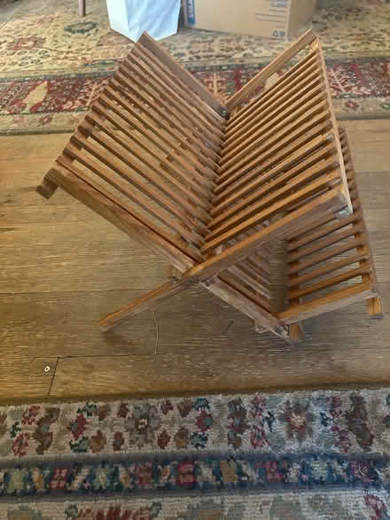Photo of free Wooden dish rack (tenleytown) #1