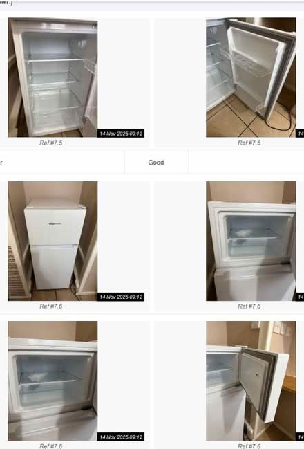 Photo of free Small fridge freezer (Enfield EN3) #1