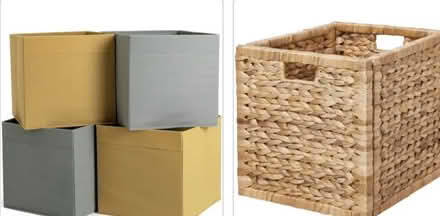 Photo of IKEA KALLAX storage boxes/baskets (SE16) #1