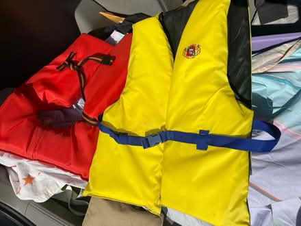 Photo of free 2 adult life vests (Albany Hillside) #1